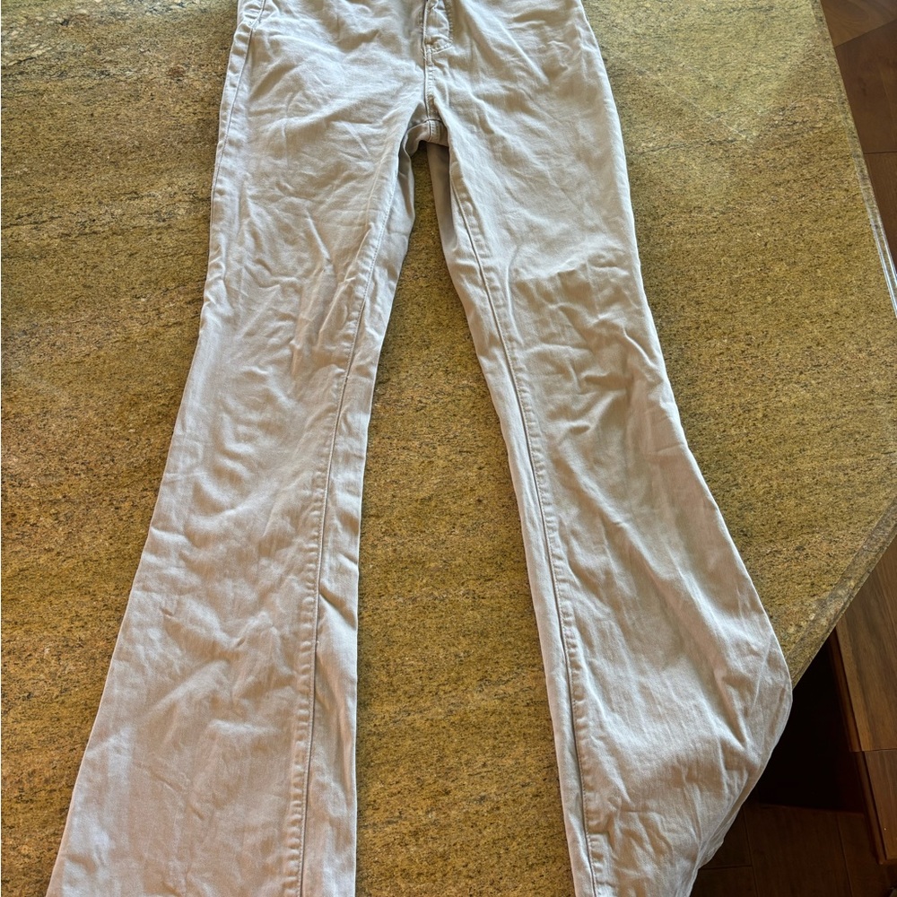 BKE Khaki Flared Pants